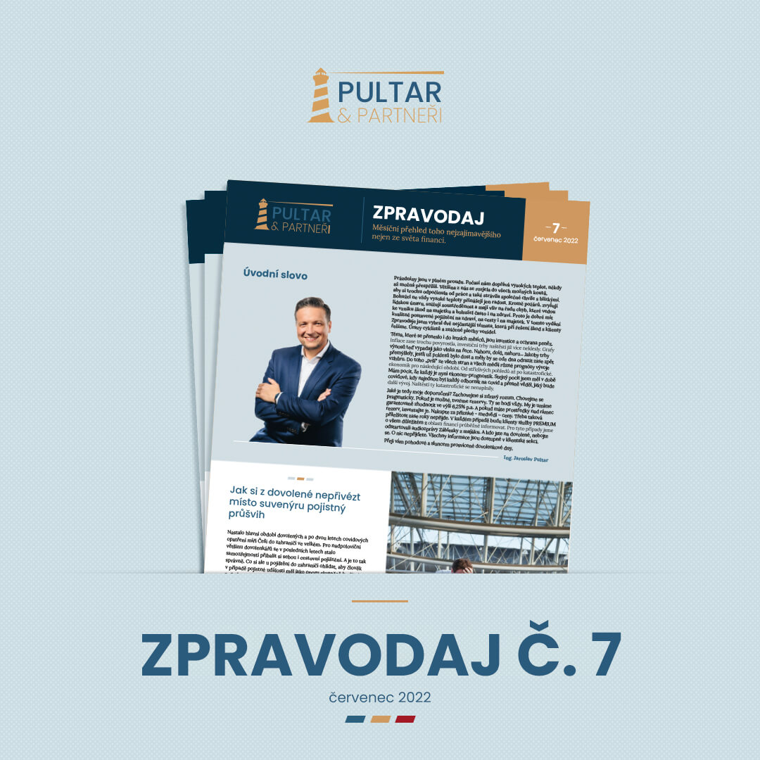 Měsíční přehled toho nejzajímavějšího nejen ze světa financí - červenec 2022