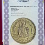 Certifikát (Svatováclavské dukáty)