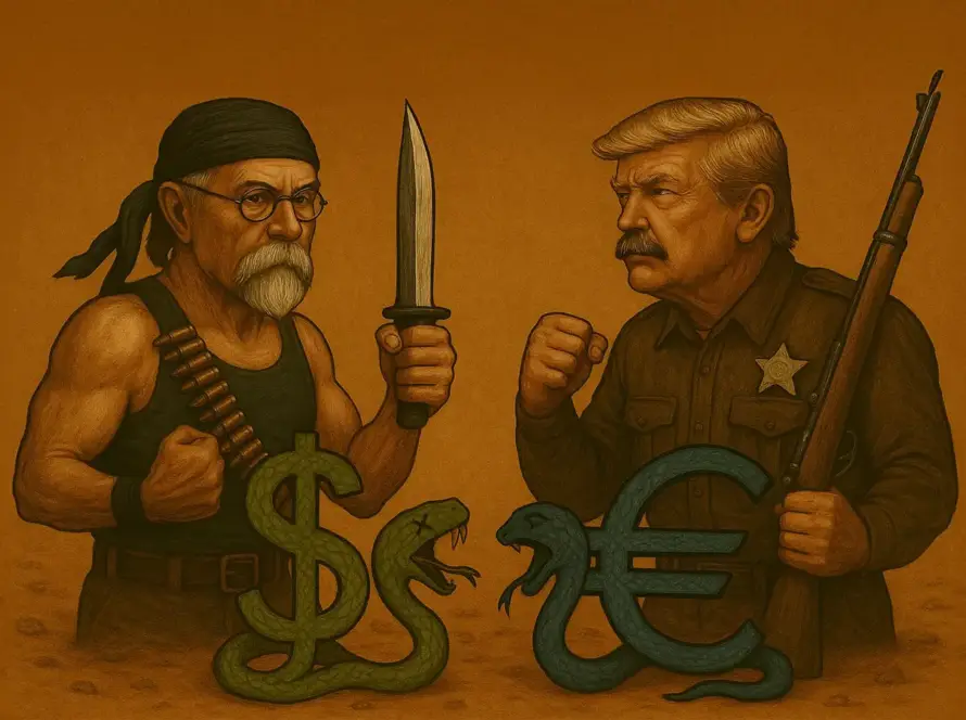 Koruna jako Rambo. Odolná a silnější